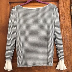 LOFT striped sweater